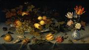 Still Life with Fruit and Flowers AST, Balthasar van der